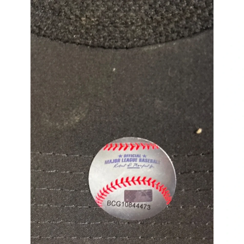 Colorado Rockies MLB Baseball Hat OC Sports Black Purple Adjustable‎ OSFM Cap